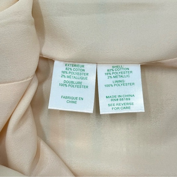 Lilly Pulitzer Women Remi Dress Blue Horizon Bayview Stripe 4 Metallic Strapless - Picture 16 of 16